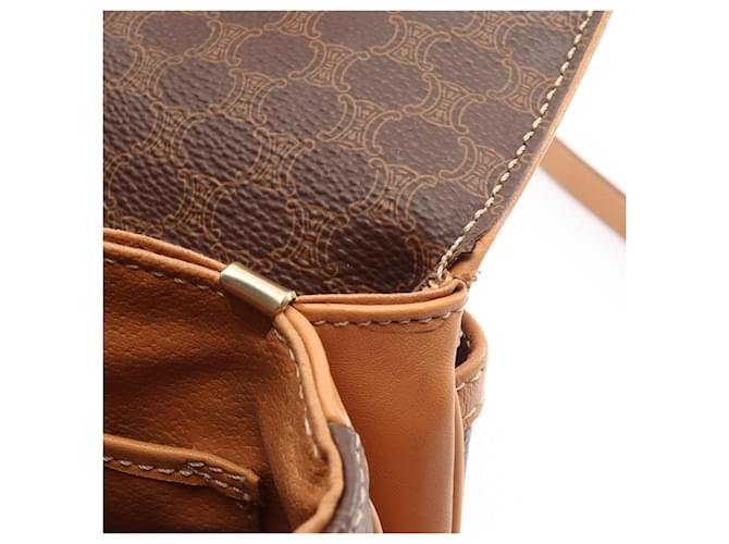 Céline Borsa a tracolla Celine Macadam Marrone - vista 12