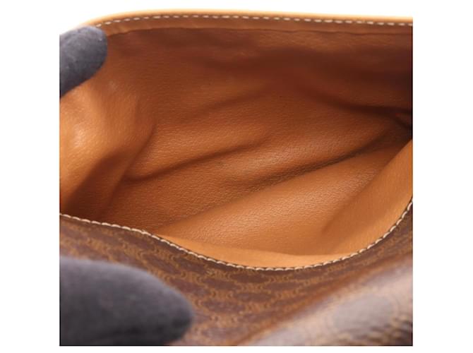 Céline Borsa a tracolla Celine Macadam Marrone - vista 14