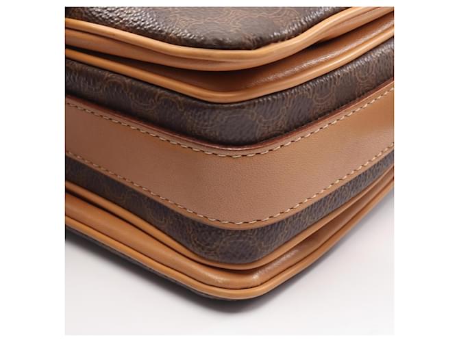 Céline Borsa a tracolla Celine Macadam Marrone - vista 6