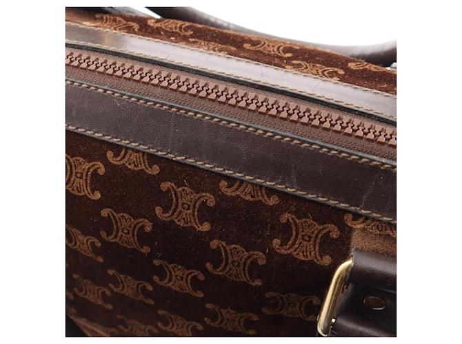 Céline Borsa Celine Macadam Marrone - vista 10