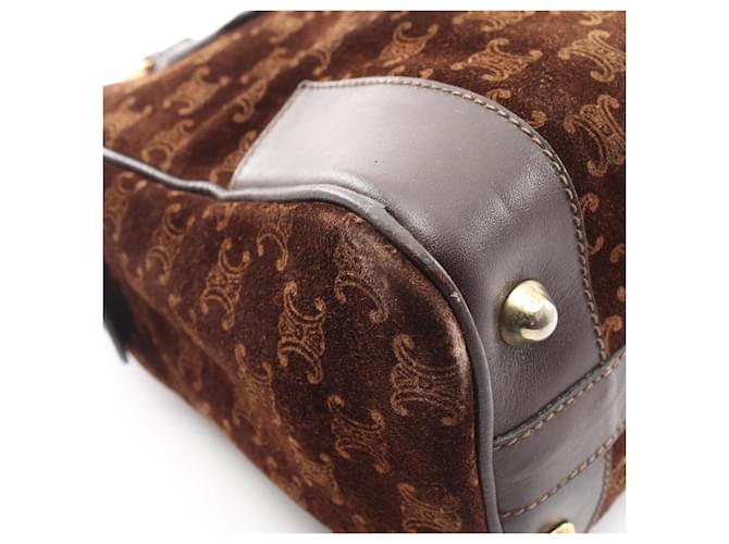 Céline Borsa Celine Macadam Marrone - vista 5