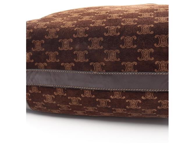 Céline Borsa Celine Macadam Marrone - vista 6
