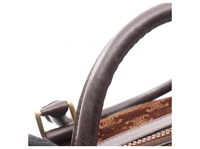 Céline Borsa Celine Macadam Marrone - vista 9