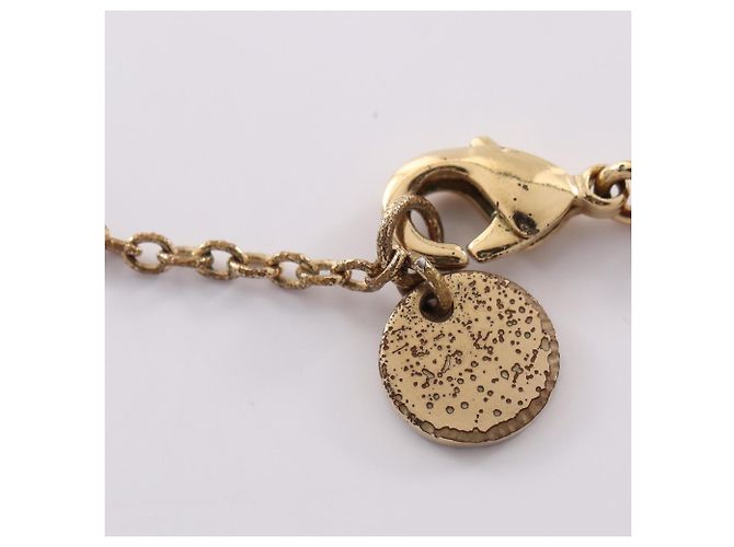 Collana Christian Dior CD Logo Claire Dilune D'oro - vista 6