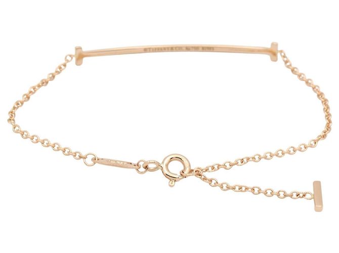 Bracciale Tiffany & Co. T Smile Small Diamond D'oro - vista 2
