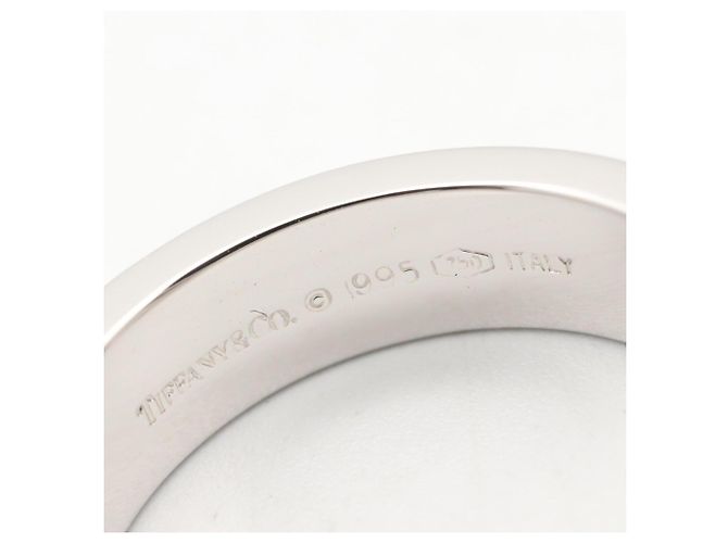Tiffany & Co. Atlas 3PD Ring in 18K Weißgold Silber - Ansicht 4