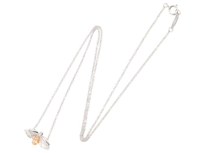 Collana Tiffany & Co. Firefly Diamanti e Granati Argento D'oro - vista 2