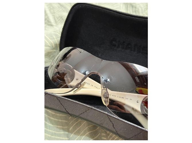 Gafas de sol Chanel Sport Negro Blanco - vista 3