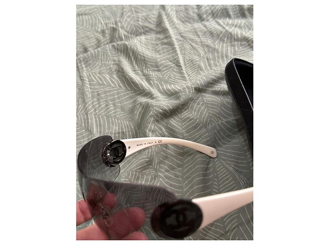 Gafas de sol Chanel Sport Negro Blanco - vista 5