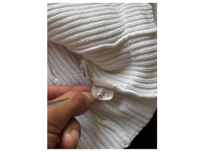 Brunello Cucinelli weißer Strickcardigan - Ansicht 5