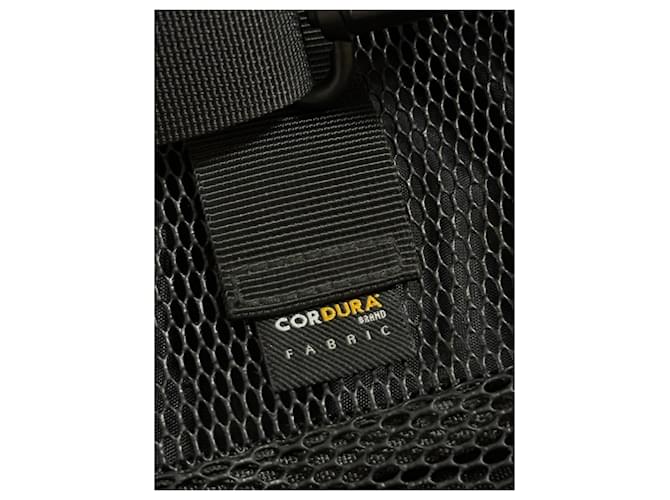 Supreme Borsa a tracolla in mesh nera Nero - vista 3