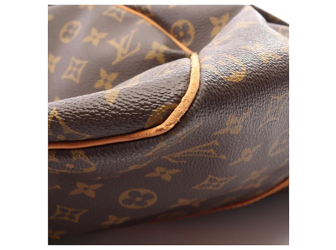 Borsa Boston Louis Vuitton Keepall 55 Monogram Marrone - vista 10