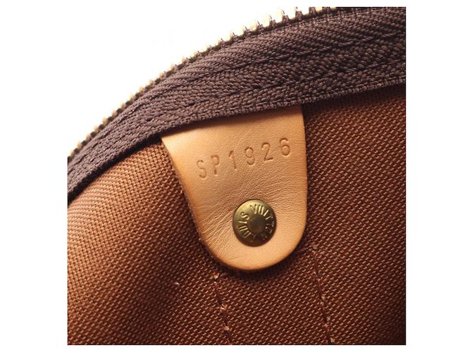 Louis Vuitton Keepall 55 Monogram Brown Boston Bag Marrone - vista 5