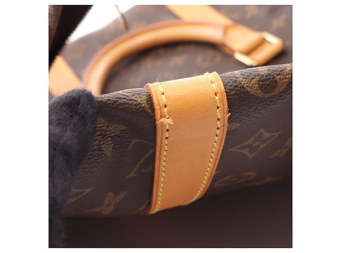 Louis Vuitton Keepall 55 Monogram Brown Boston Bag Marrone - vista 6