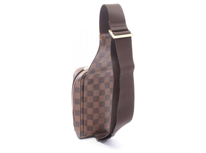 Louis Vuitton Geronimos Damier Ebene Gürteltasche Braun - Ansicht 2