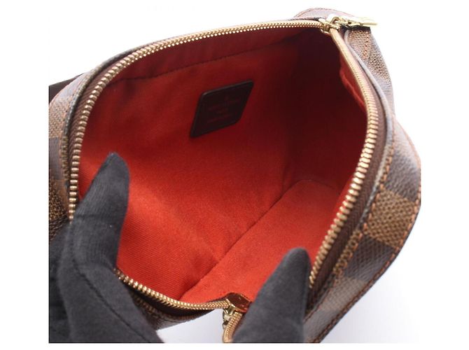 Louis Vuitton Geronimos Damier Ebene Gürteltasche Braun - Ansicht 3