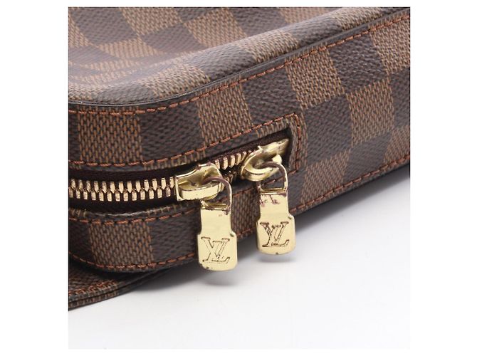 Louis Vuitton Geronimos Damier Ebene Gürteltasche Braun - Ansicht 6