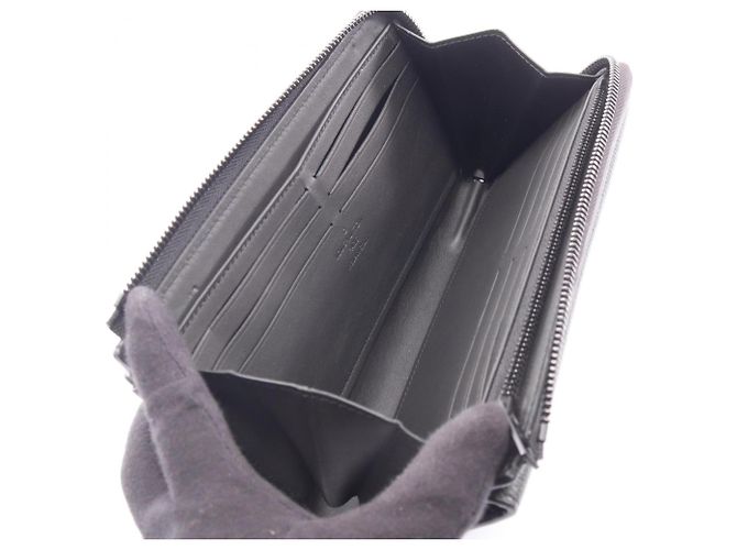 Louis Vuitton Zippy Wallet Black - view 3