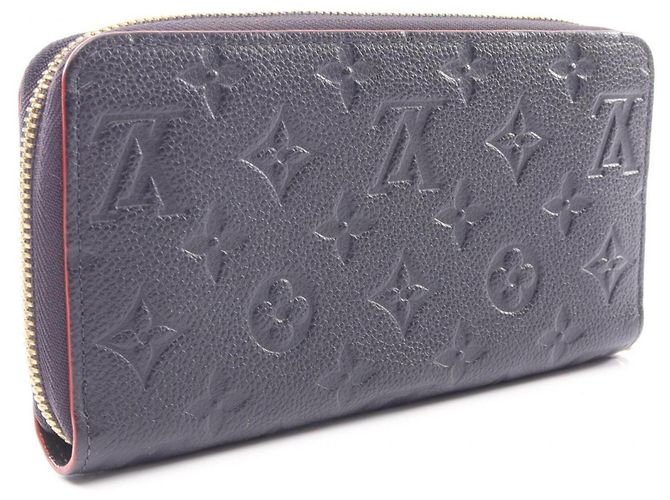 Portafoglio Zippy Louis Vuitton Rosso Blu navy - vista 2