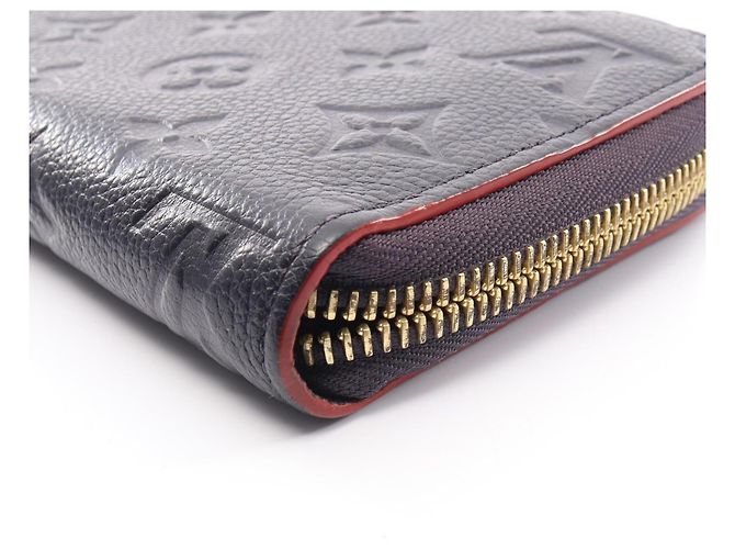 Portafoglio Zippy Louis Vuitton Rosso Blu navy - vista 7