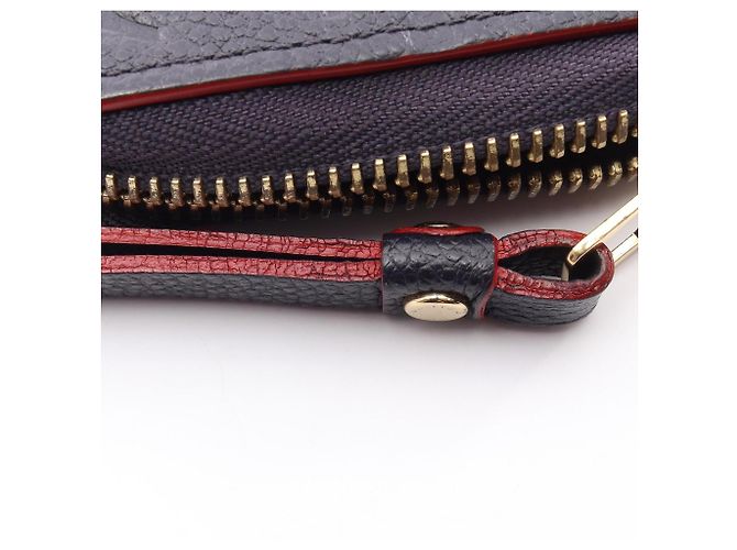 Portafoglio Zippy Louis Vuitton Rosso Blu navy - vista 8
