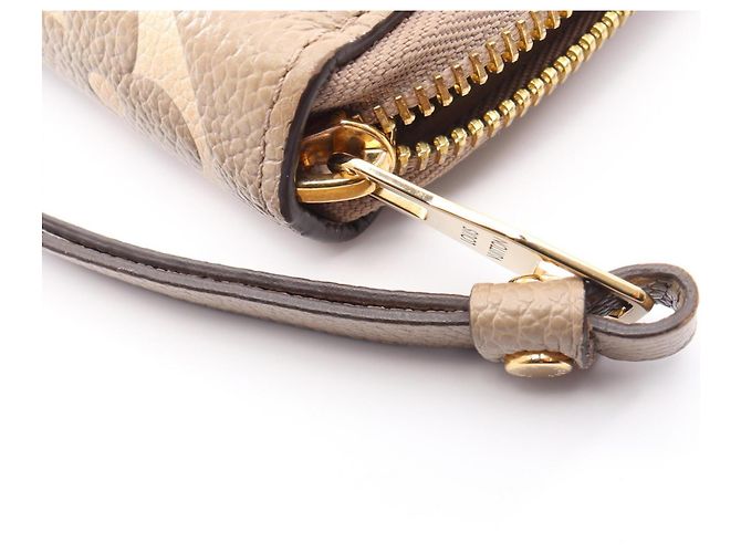 Cartera Zippy Louis Vuitton Beige Gris Crudo - vista 6