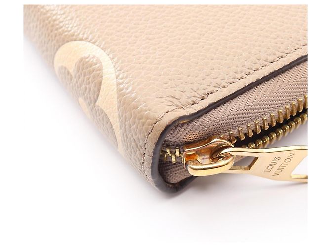 Cartera Zippy Louis Vuitton Beige Gris Crudo - vista 7