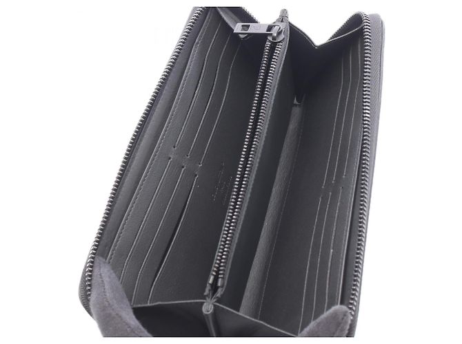 Portafoglio Zippy Louis Vuitton in pelle nera Nero - vista 3