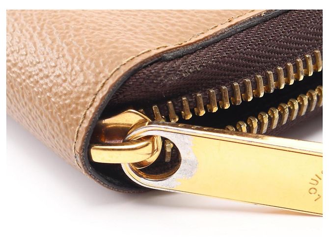 Louis Vuitton Zippy Portemonnaie Braun - Ansicht 8