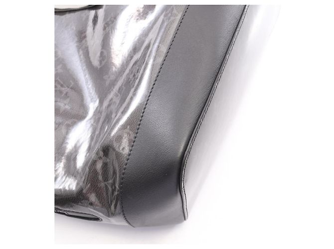 Borsa zaino Louis Vuitton Zipped Tote Monogram Eclipse Glaze Nero - vista 8