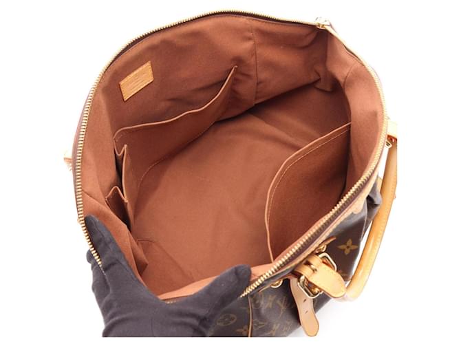 Borsa Louis Vuitton Tivoli GM Monogram Marrone - vista 3