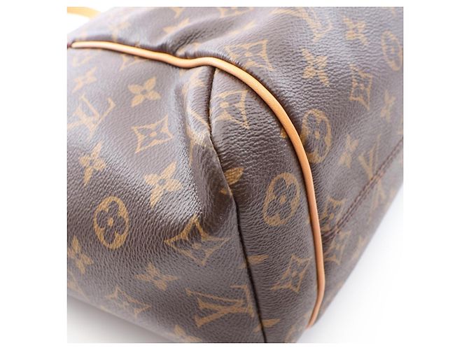 Borsa Tote Louis Vuitton Totally MM Marrone - vista 8