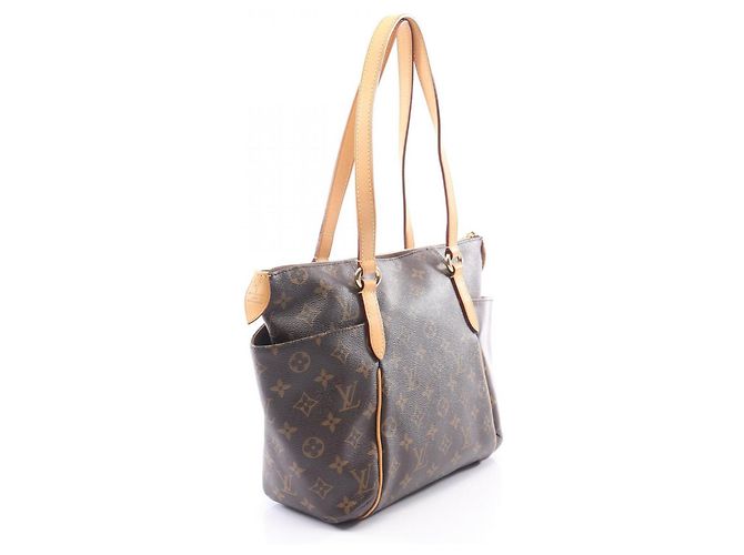 Bolso Tote Louis Vuitton Totally PM Castaño - vista 2