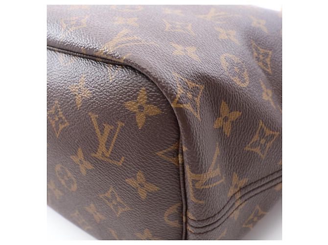 Borsa Tote Louis Vuitton Neverfull Inside Out MM Marrone Rosso - vista 8