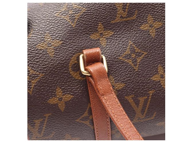 Borsa Louis Vuitton Papillon 26 Monogram Marrone - vista 7