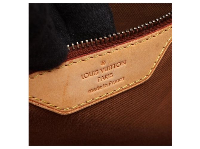 Bolso de hombro Louis Vuitton Batignolles Horizontal Monogram Castaño - vista 4