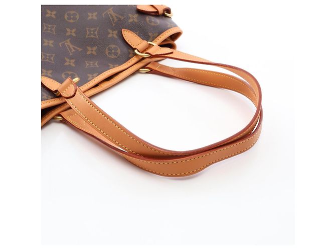 Bolso de hombro Louis Vuitton Batignolles Horizontal Monogram Castaño - vista 6
