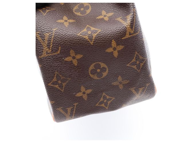 Bolso de hombro Louis Vuitton Batignolles Horizontal Monogram Castaño - vista 7