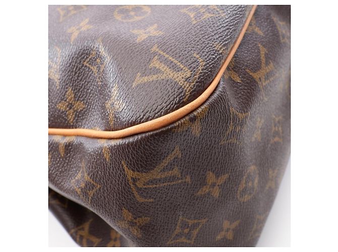Bolso de hombro Louis Vuitton Batignolles Horizontal Monogram Castaño - vista 9