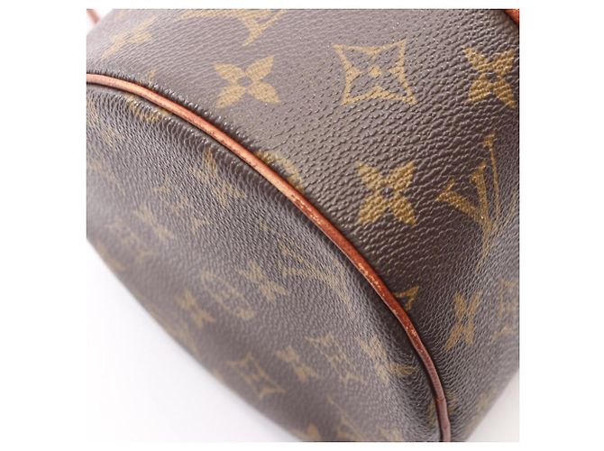 Bolso de mano Louis Vuitton Papillon 30 Monogram Castaño - vista 7