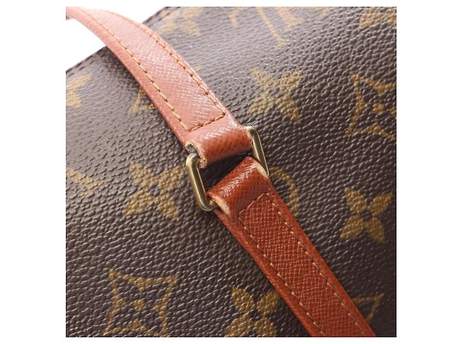 Bolso de mano Louis Vuitton Papillon 30 Monogram Castaño - vista 8
