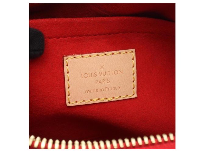 Borsa a mano 2-Way Louis Vuitton Pallas BB Marrone Rosso Fuschia - vista 4