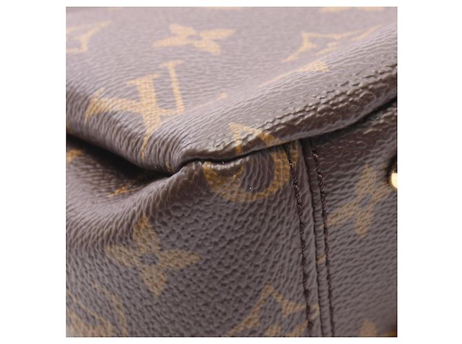 Borsa a mano 2-Way Louis Vuitton Pallas BB Marrone Rosso Fuschia - vista 6