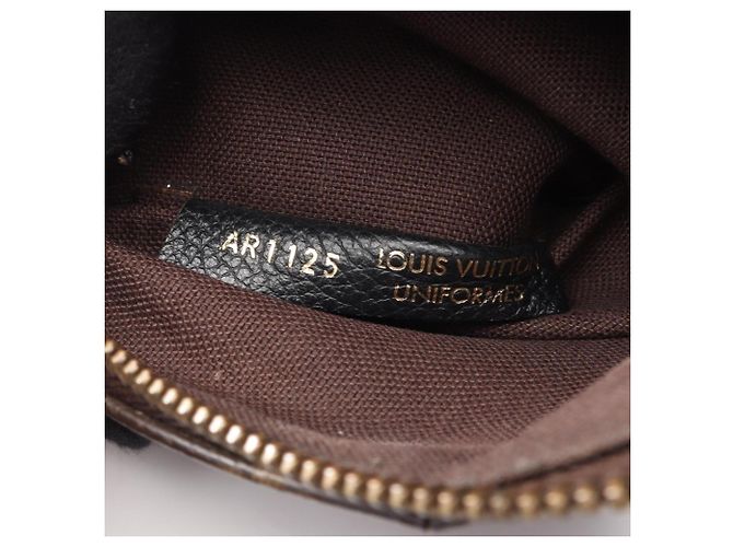 Clutch Louis Vuitton Pallas Monogram Marrone Nero - vista 5