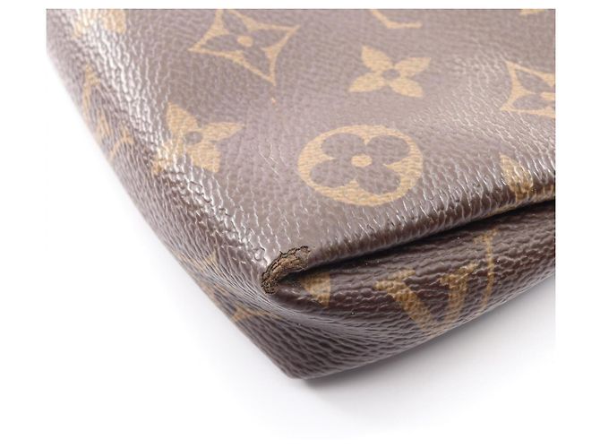 Clutch Louis Vuitton Pallas Monogram Marrone Nero - vista 8