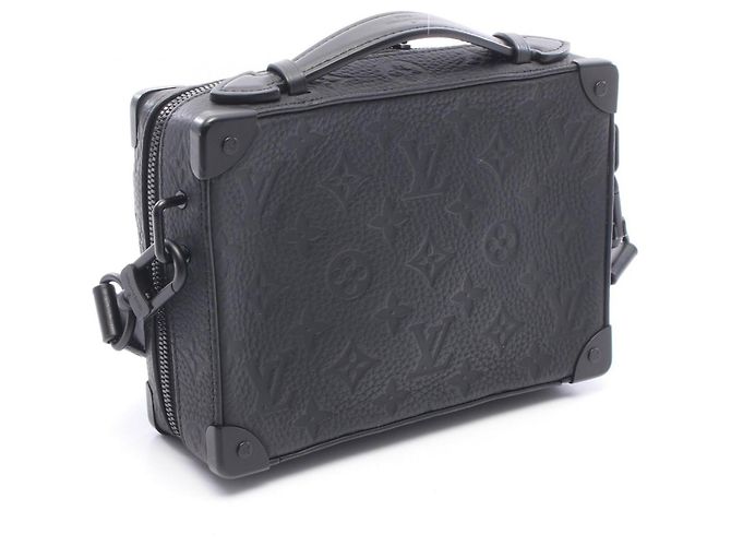 Louis Vuitton LOUIS VUITTON Handle Soft Trunk Monogram Taurillon Borsa a tracolla 2-Way Nero - vista 2
