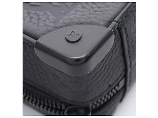 Louis Vuitton LOUIS VUITTON Handle Soft Trunk Monogram Taurillon Borsa a tracolla 2-Way Nero - vista 6
