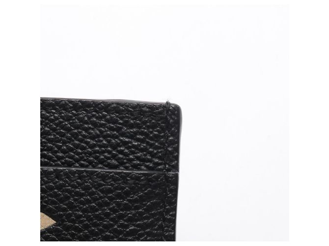 Louis Vuitton Monogram Empreinte Visitenkartenetui Schwarz Beige - Ansicht 5
