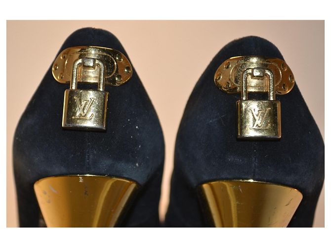 Louis Vuitton spuntate Nero - vista 5