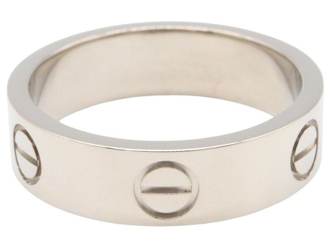 Anello Cartier Love in oro bianco 18K Argento - vista 2